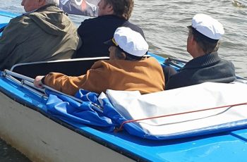 Pflegeheim Seniorenresidenz Weserbergland aus Porta Westfalica, Kreis Minden-Luebbecke begeistert mit Regatte auf dem Steinhuder Meer